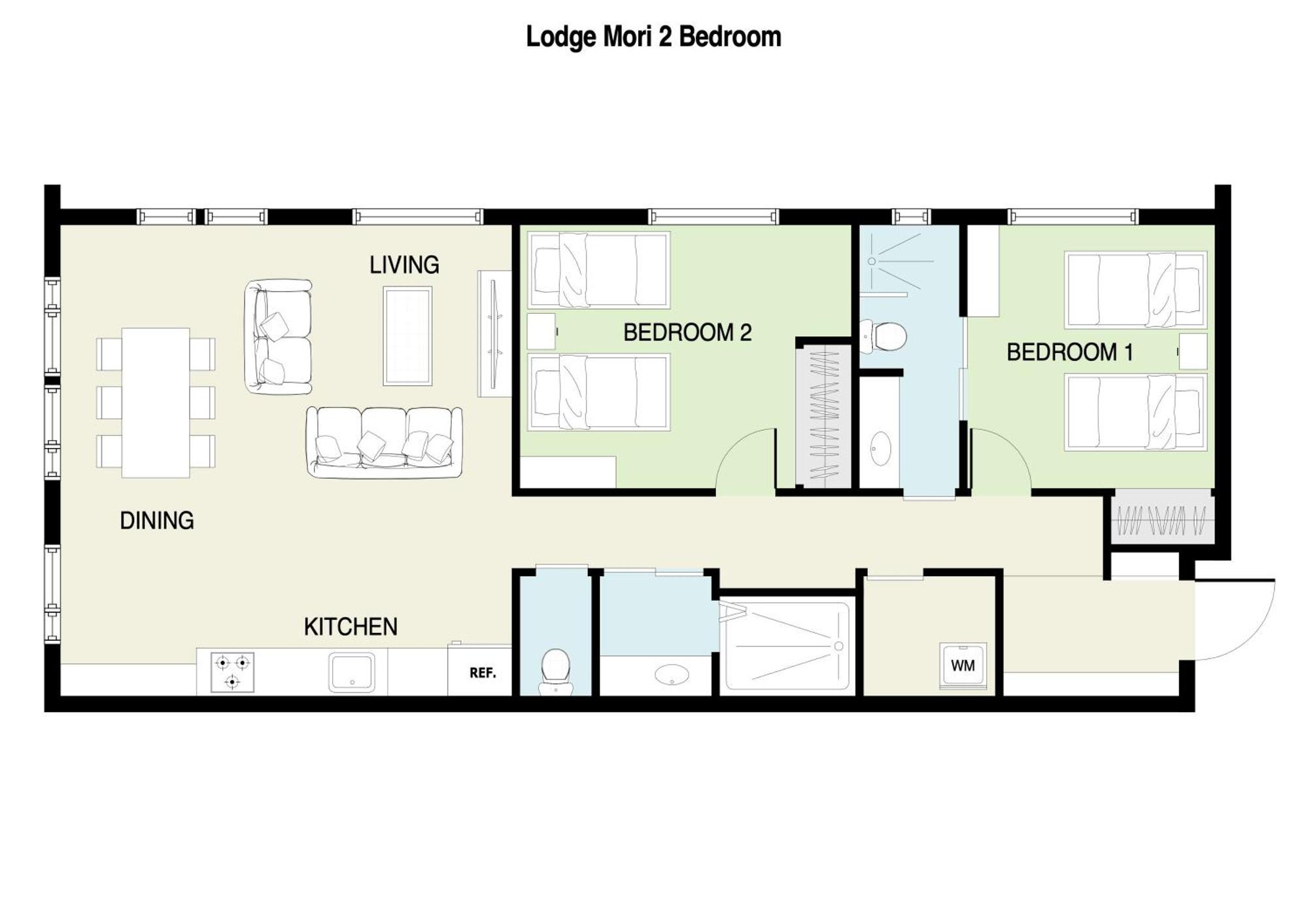 Lodge Mori Apartments Hirafu Bagian luar foto