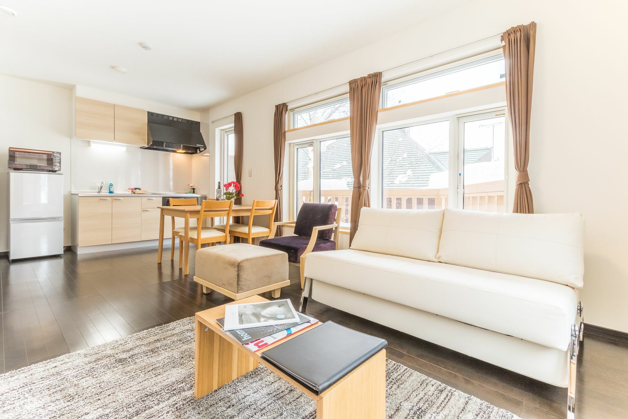 Lodge Mori Apartments Hirafu Bagian luar foto